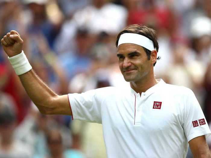 Federer made headlines in 2018 when he swapped Nike for Uniqlo in a 10-year deal estimated to be worth $300 million. The deal with the Japanese brand had been "a long time coming," Federer said at Wimbledon 2018.