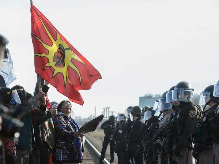 In 2016, people started staging sit-ins at Standing Rock, an Indian reservation where the Dakota Access Pipeline is slated to be built. The protests are part of the Native American rights movement, which began in the early 19th century after President Andrew Jackson’s Indian Removal policy.