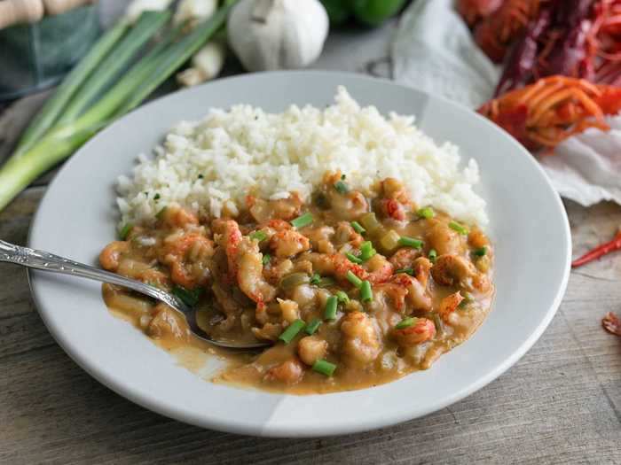 LOUISIANA: Crawfish étouffée