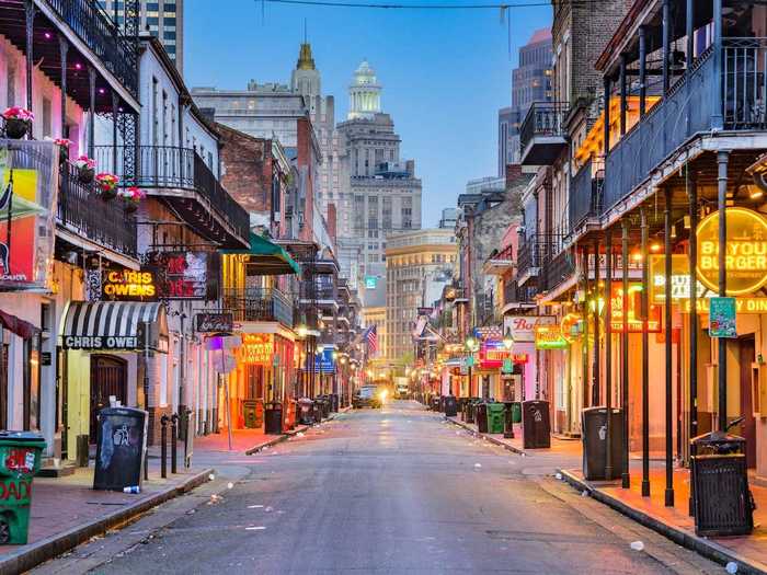 Louisiana: Bourbon Street