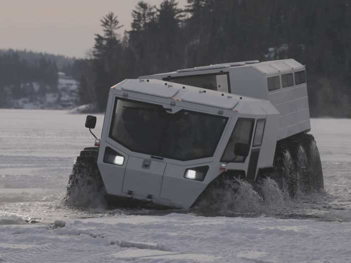 The Ark can be customized for several purposes. Sherp can outfit your Ark as an overland camping unit ...