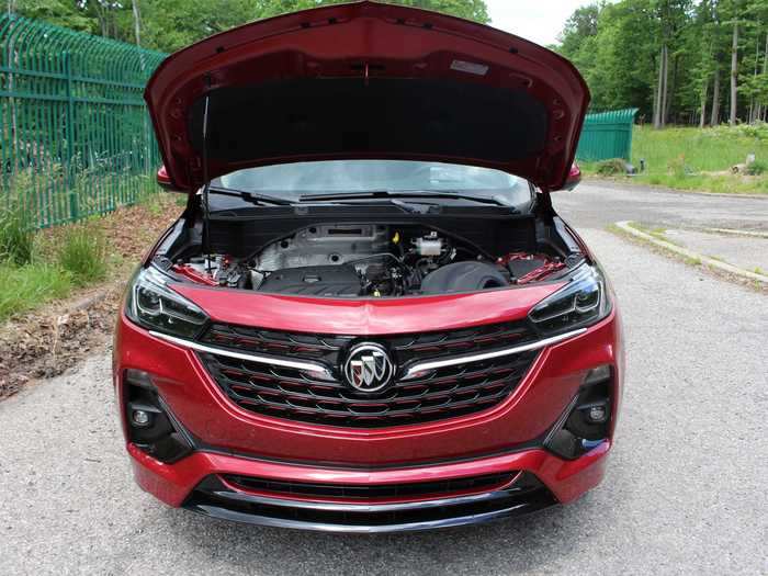 OK, time to pop the hood on the 2020 Buick Encore GX Essence and see what rude beast lurks at the heart of this ute.