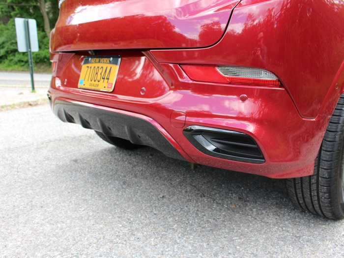 The dual exhaust ports and pseudo-diffuser might not be for everybody, but they grew on me.