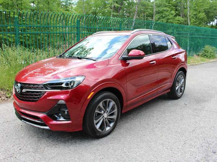 Behold! The 2020 Buick Encore GX Essence. My $34,115 tester wore a "Chili Red Metallic" paint job. Before extras, the vehicle started at $28,500, and the base GX is about $24,000.