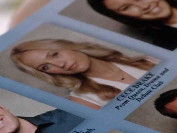 Despite not attending Rosewood High, CeCe appears in the Rosewood yearbook and is voted prom queen.