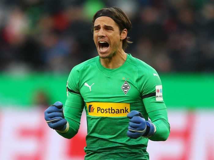 GK: Yann Sommer — Borussia Mönchengladbach