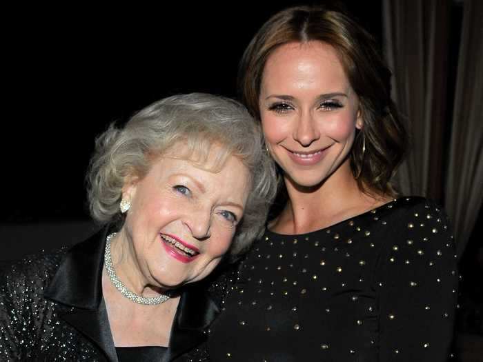 Betty White and Jennifer Love Hewitt