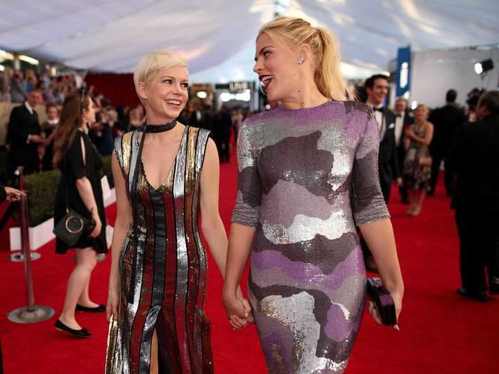 Busy Philipps and Michelle Williams