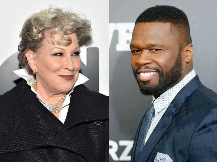 Bette Midler and 50 Cent