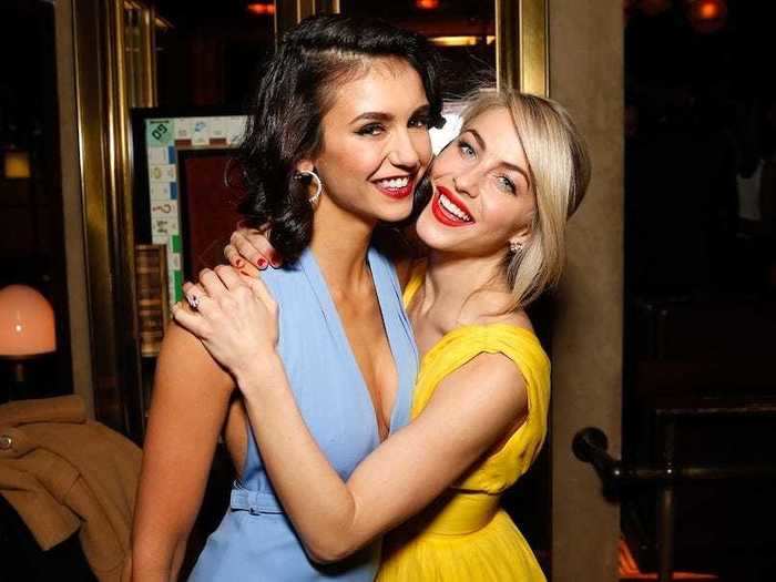 Julianne Hough and Nina Dobrev