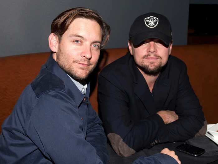 Leonardo DiCaprio and Tobey Maguire