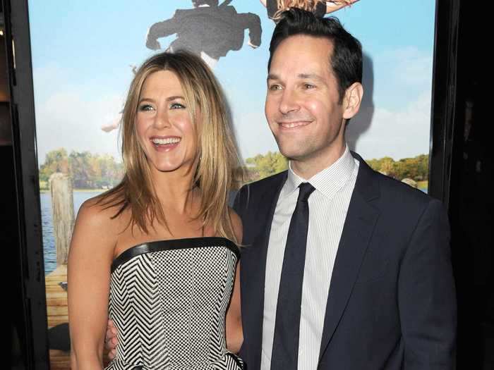 Jennifer Aniston and Paul Rudd