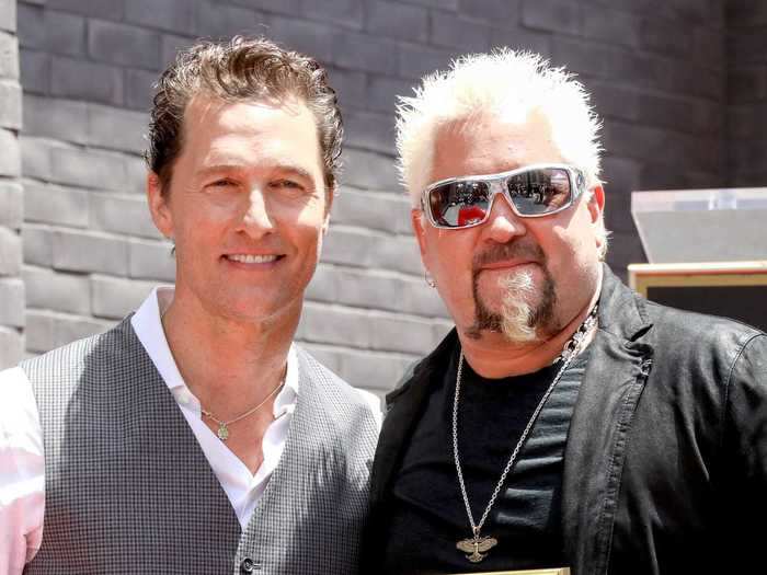 Matthew McConaughey and Guy Fieri