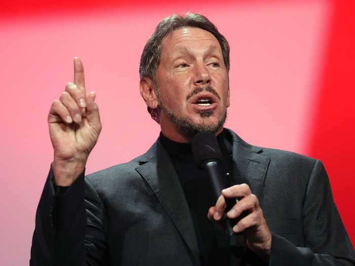 Larry Ellison, co-founder, executive chairman and CTO of Oracle