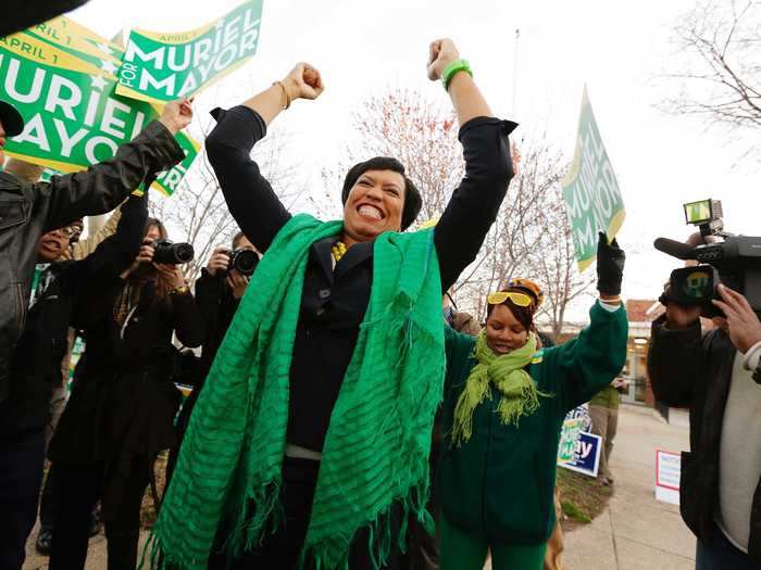 Bowser was born in DC, and she was elected mayor in 2007. She is the second female mayor of the nation