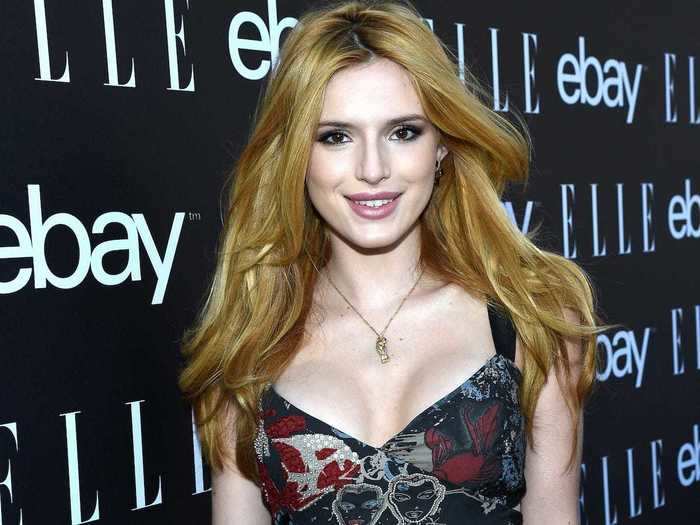 Actress Bella Thorne originally identified as bisexual, but recently realized she