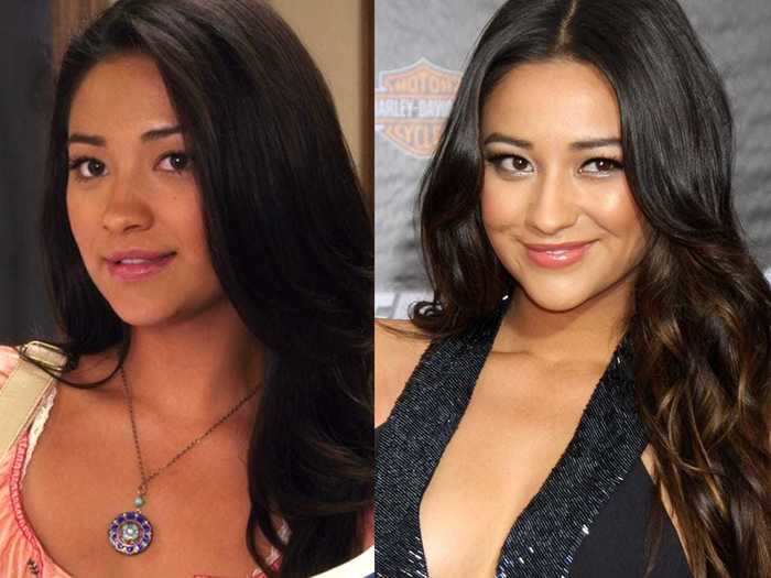 Shay Mitchell was 23 when she portrayed 16-year-old Emily Fields.