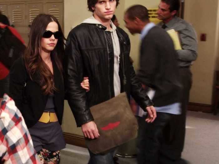 Toby Cavanaugh had a tough-guy look in the beginning.