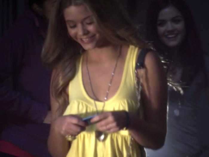 Alison DiLaurentis was known for that yellow top for so long.