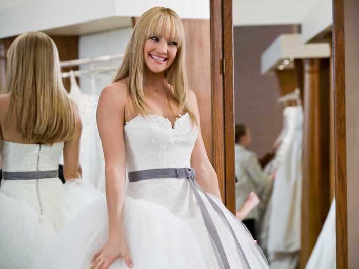 Hudson starred opposite Anne Hathaway in "Bride Wars" (2009).