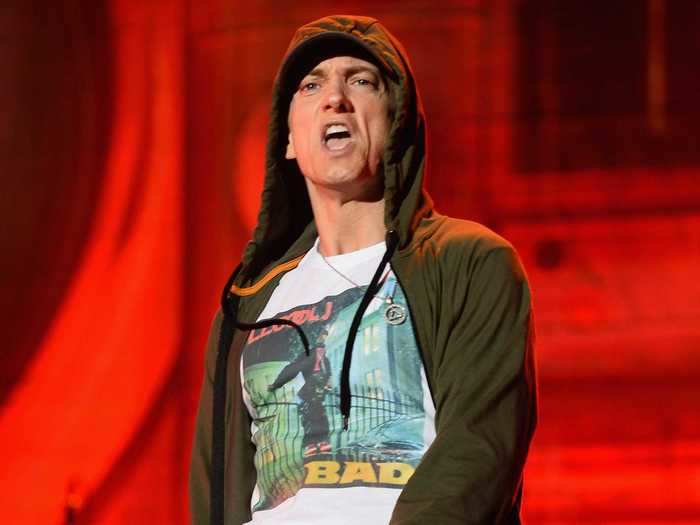 Eminem has been criticized for using gay slurs in his songs, but he insists he isn