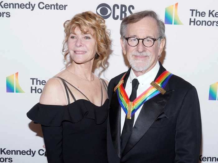 Steven Spielberg and Kate Capshaw donated $5,600.