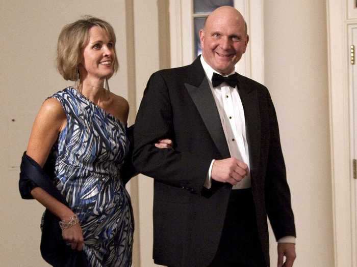 Philanthropist Connie Ballmer, wife of former Microsoft CEO Steve Ballmer, donated $2,800.