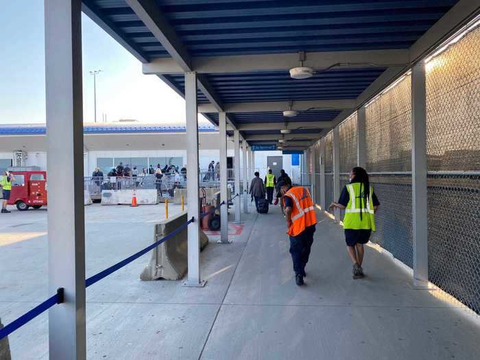 The airport appeared to be the busiest I had visited the entire trip. Luckily, I was only there for about an hour.