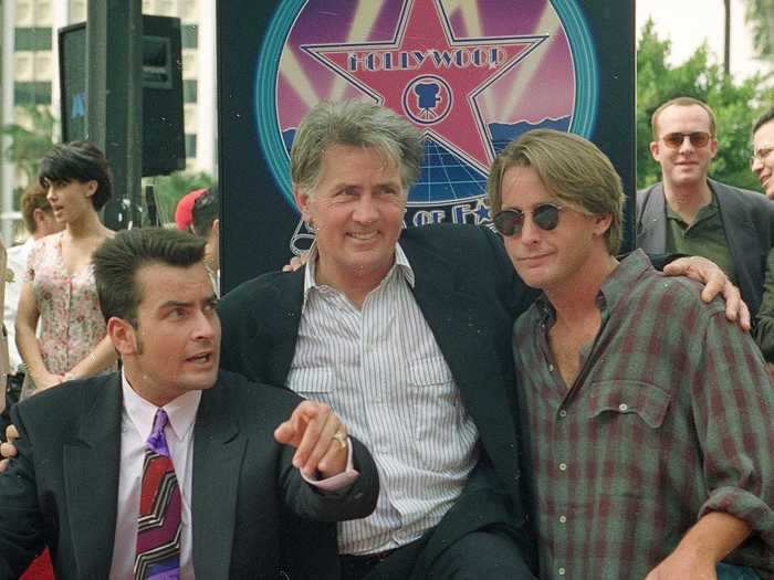 Charlie Sheen / Martin Sheen — Carlos Irwin Estevez / Ramon Antonio Gerard Estevez