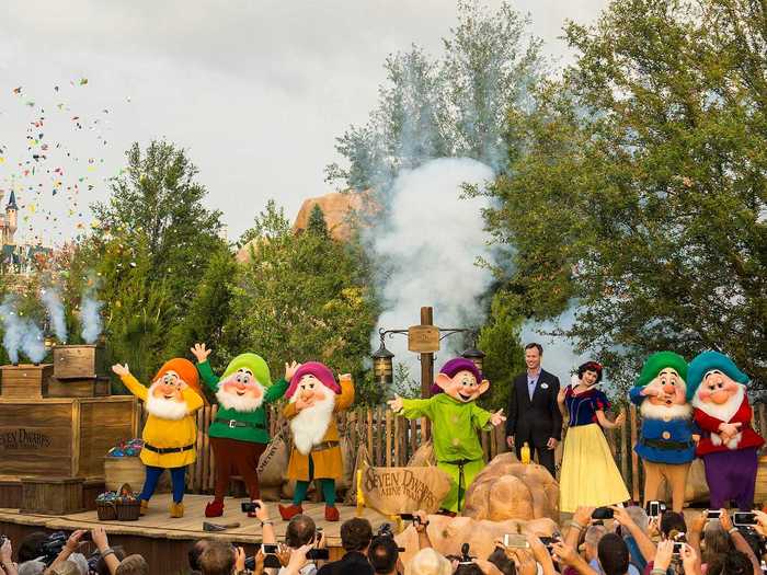 2014 - 2015: The Seven Dwarfs Mine Train became one of the most popular rides at Disney World