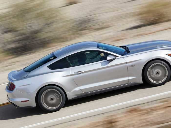 10. Ford Mustang GT coupe