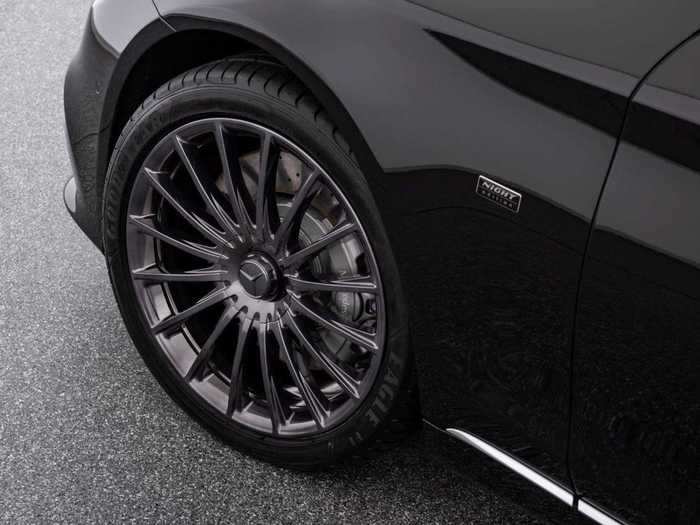 The Night Edition has special highlights such as the “smoked,” 20-inch Maybach forged wheels.