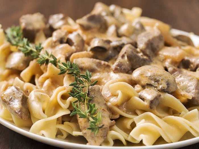 It can be difficult to make good beef stroganoff with ground beef.