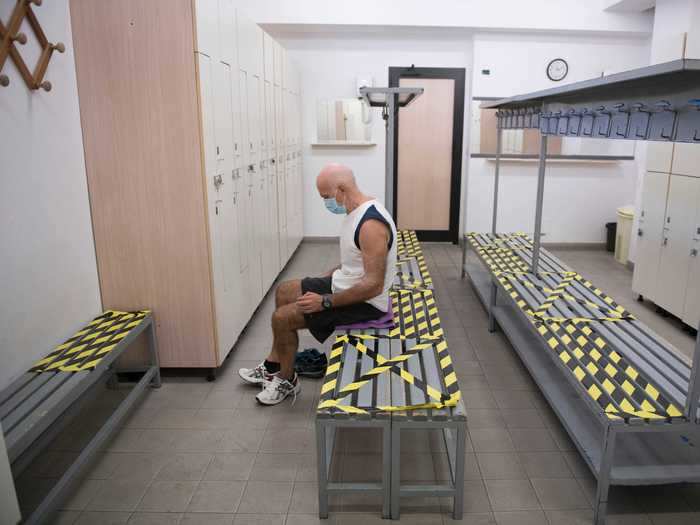 It may be more difficult to get a locker in the locker rooms, as many will not be accessible.