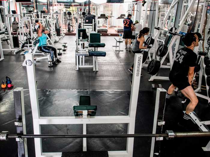 Your gym may be less crowded because they can only operate at a limited capacity.