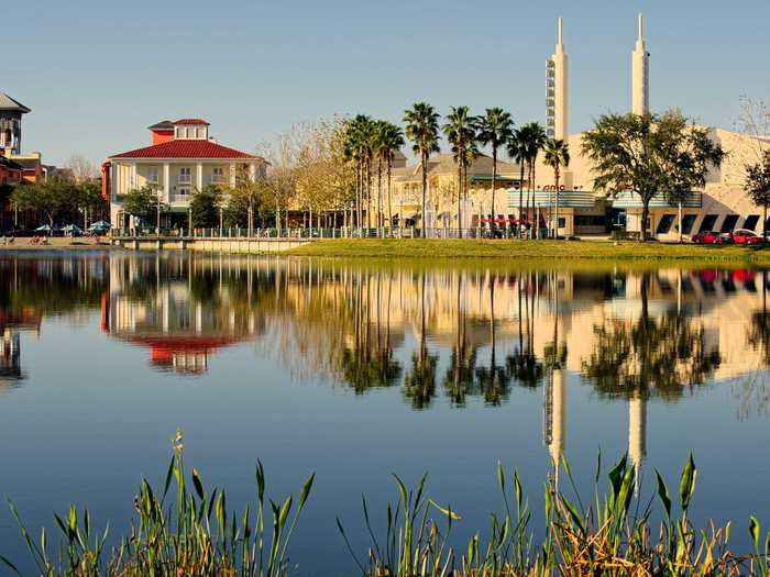 This is Celebration, Florida.