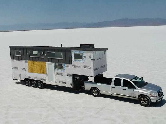 The bad news kept coming. Not only was the house not finished, but the couple said they found building mistakes throughout the tiny house.