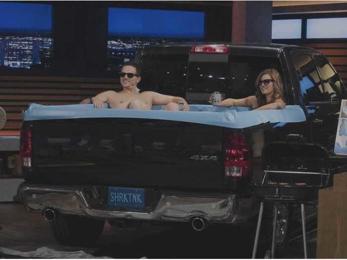 Create a homemade pool in your truck