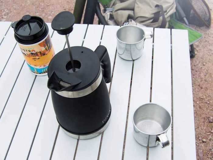 The best camping coffee maker for large groups