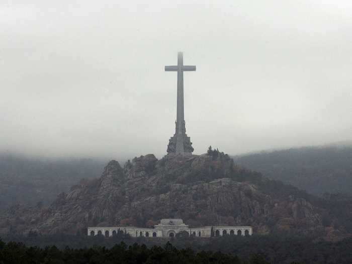 The Valley of the Fallen is a memorial for those who died in the Spanish Civil War, but it