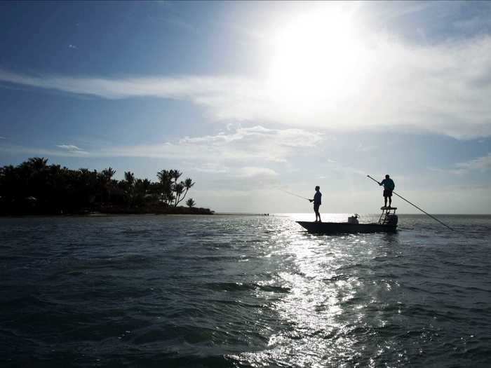 Because Little Palm Island is located in the Florida Keys National Marine Sanctuary,  home to the world