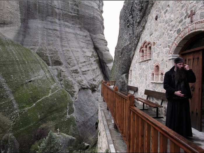 The Holy Monastery of St. Nicholas Anapafsas was also abandoned between 1900 and the 1960s.