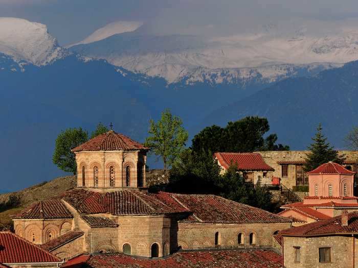 The oldest and largest of all the monasteries of Meteora is the Great Meteoron Monastery, otherwise called the Holy Monastery of the Metamorphosis.