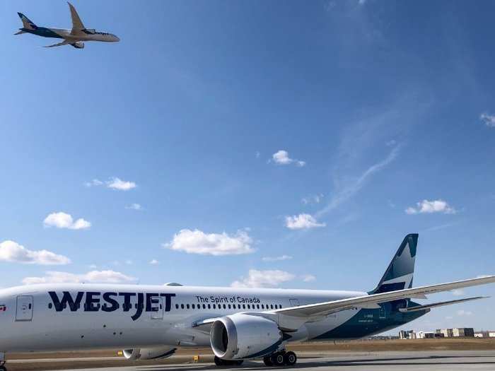 WestJet laid off around 7,000 employees