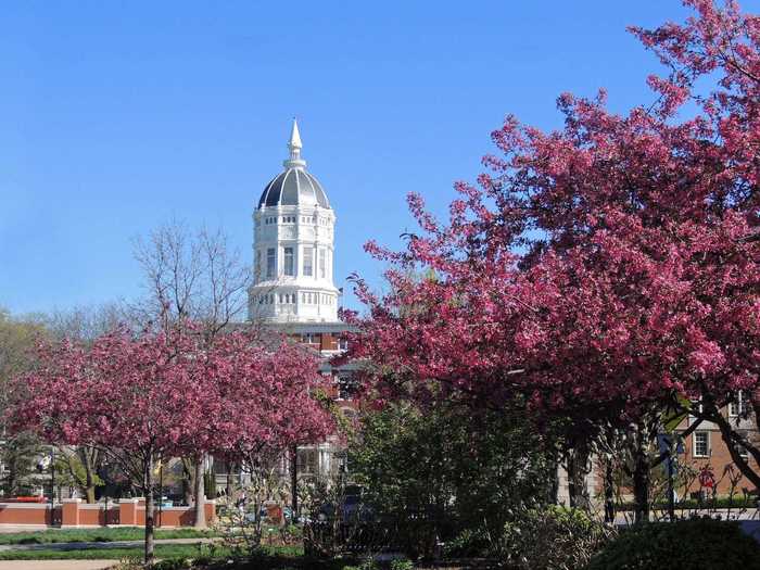 10. Columbia, Missouri