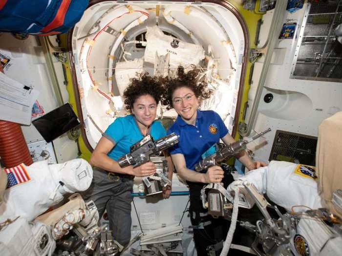 Jessica Meir and Christina Koch performed the first all-female spacewalk in NASA