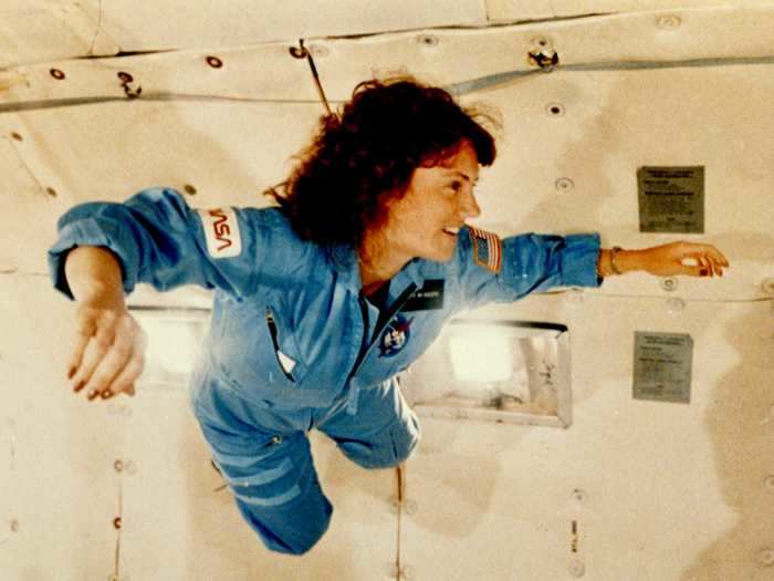 Christa McAuliffe was supposed to be the first teacher in space, but tragically died in the Challenger explosion in 1986.