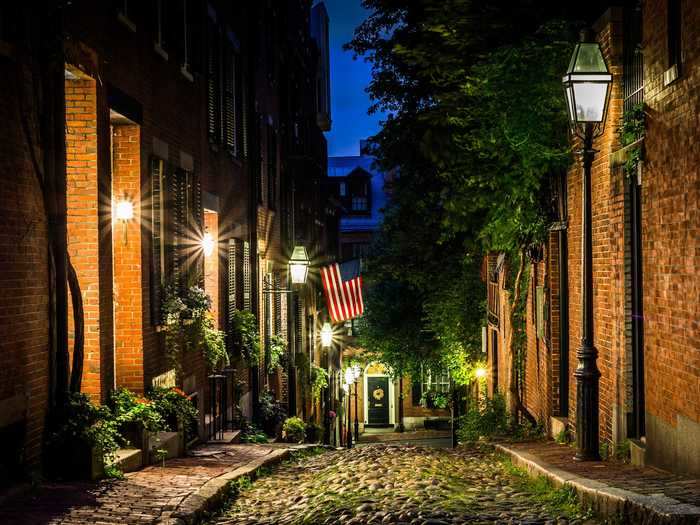 Several neighborhoods in Boston, Massachusetts, bring to mind European locales.