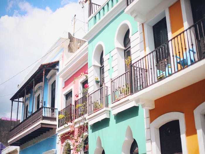 Architecture in San Juan, Puerto Rico, spans from Renaissance to Gothic.