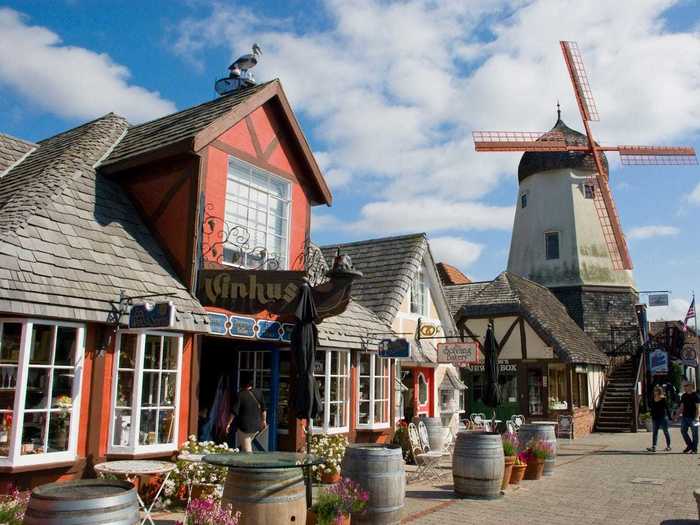 Solvang, California, was founded by Danish-American settlers.